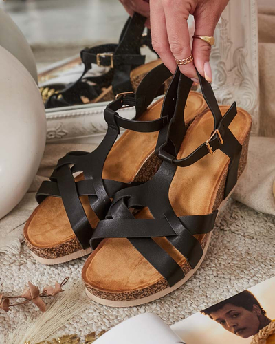 Royalfashion Жіночі босоніжки на підборах Methet