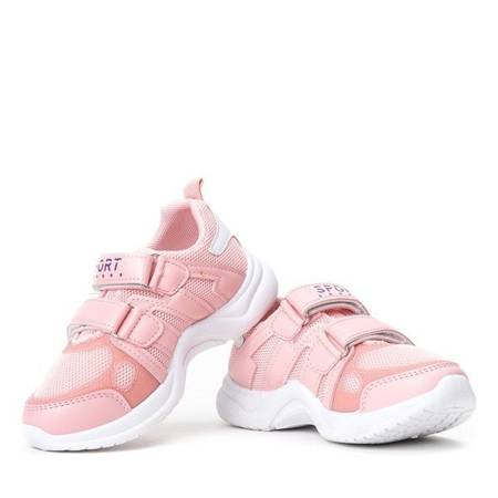 OUTLET Розовые туфли для девочек на толстой подошве Pilija -Обувь