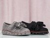 Черные ботинки на шнуровке с орнаментом Пхукета - Обувь
