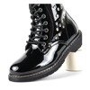 Черные детские лакированные ботинки Ethna - Обувь