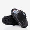 Черные сандалии с камнями Tamarice - Обувь