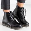 Черные женские ботинки из эко-кожи Sereia - Обувь