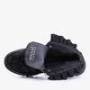 Черные женские ботинки со стразами Sfax - Обувь