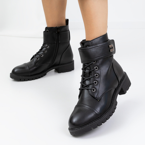 Черные женские ботинки Sido