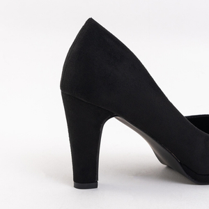 Черные женские туфли Zopne