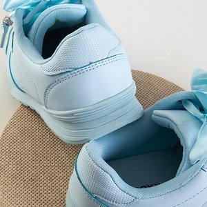 Голубые женские кроссовки Melitta