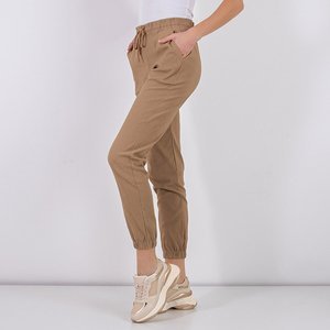 Коричневые женские брюки - Одежда