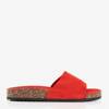 Красные женские тапочки Ratia - Обувь