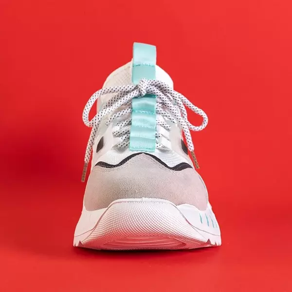 OUTLET Белые спортивные кроссовки для мужчин Mapsy - Обувь