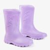 Резиновые резиновые сапоги фиолетового цвета Taif - Обувь