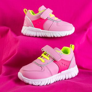 Розовые детские кроссовки Sebille