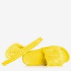 Желтые тапочки с мехом Милли - Обувь