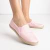 женские эспадрильи Kallos розового цвета с джутовым шнуром - Обувь