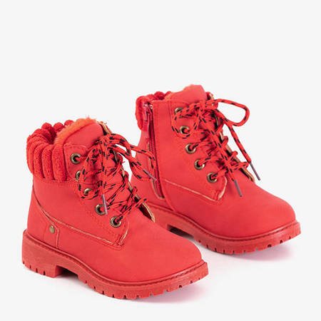 Червоні дитячі черевики від Valdem - Взуття