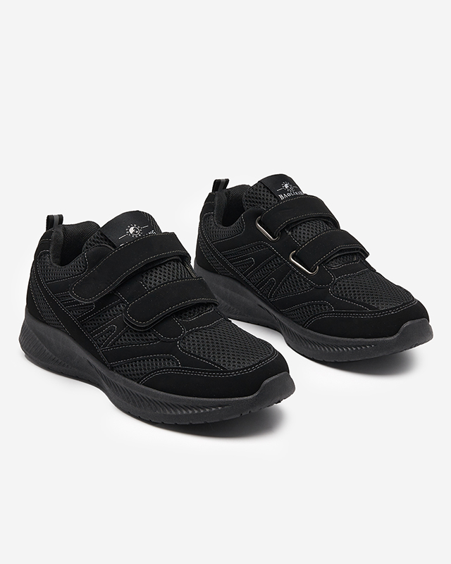 Чоловічі чорні туфлі Beniros Velcro - Взуття