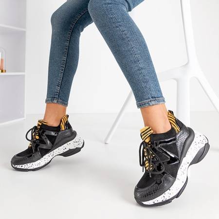 Чорно-жовті жіночі спортивні кросівки Zariza - Взуття