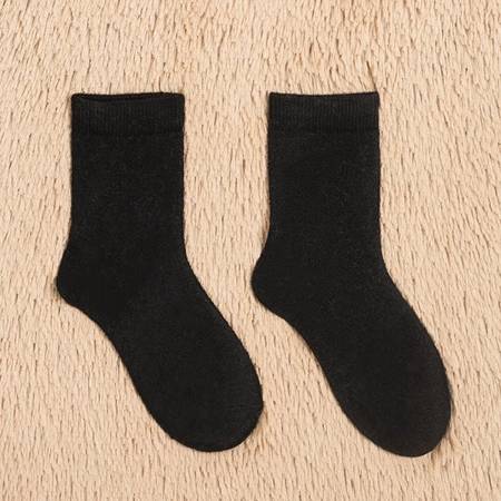 Шкарпетки жіночі чорні вовняні - Шкарпетки