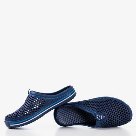 Жіночі темно-сині гумові тапочки Gumi - Взуття 1