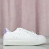 Біле спортивне взуття з голографічною вставкою Ivete - Взуття 1