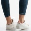 Білі кросівки з парчевим покриттям Vieira - Взуття