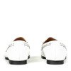 Білі мокасини із струменями Айдахо - Взуття 1