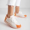 Біло-помаранчеві кросівки Mavena - Взуття