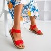 Червоні жіночі босоніжки Червоношкірі - Взуття 1