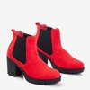 Червоні жіночі ботильйони на пості Умберто - Взуття