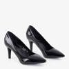 Чорні лаковані туфлі на підборах Brucie - Взуття