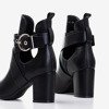 Чорні жіночі ботильони з вирізами Kamila - Взуття