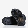 Чорні жіночі шльопанці з блискітками Кобі - Взуття 1