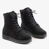 Чорні зимові черевики на шнурівці Nidym - Взуття