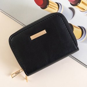 Чорний жіночий гаманець