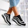 Чорно-білі жіночі кросівки Feel Fantastic - Взуття