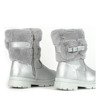 Дівчачі сірі снігові черевики з хутром від Snowena - Взуття