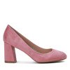 Класичні рожеві туфлі-човники на шпильці Natalya - Взуття