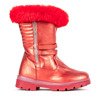 Лотос червоні дитячі чоботи для снігу - Взуття