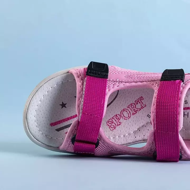 OUTLET Дитячі босоніжки Fuchsia з липучкою Bloccia - Взуття