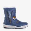 OUTLET Сині хлопчачі снігові черевики Бенін - Взуття