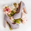 OUTLET Сірі туфлі на стійці Cerelia - Взуття