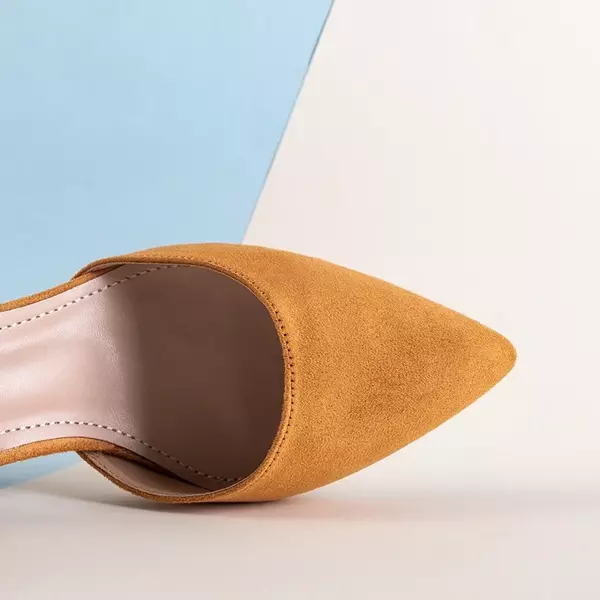 OUTLET Жіночі туфлі -верблюди в розкішному кольорі - Взуття