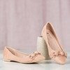 Рожеві балетки з прикрасами Aya - Взуття 1