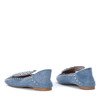 Сині мокасини з флорентійськими струменями - Взуття 1