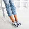 Сині жіночі мокасини Anchor - Взуття