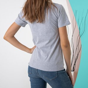 Сіра жіноча футболка