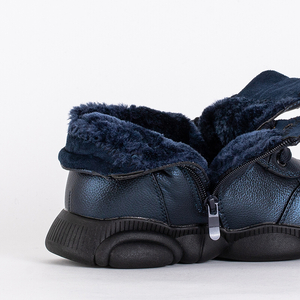 Темно-сині дитячі спортивні черевики Umisoko