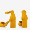Жіночі босоніжки з гірчиці на вищому пості Raviola - Взуття 1