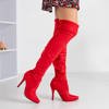 Жіночі червоні черевики на шпильці Fumiko - Взуття