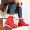 Жіночі червоні утеплені черевики Gawin - Взуття