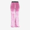 Жіночі рожеві прямі штани - Штани